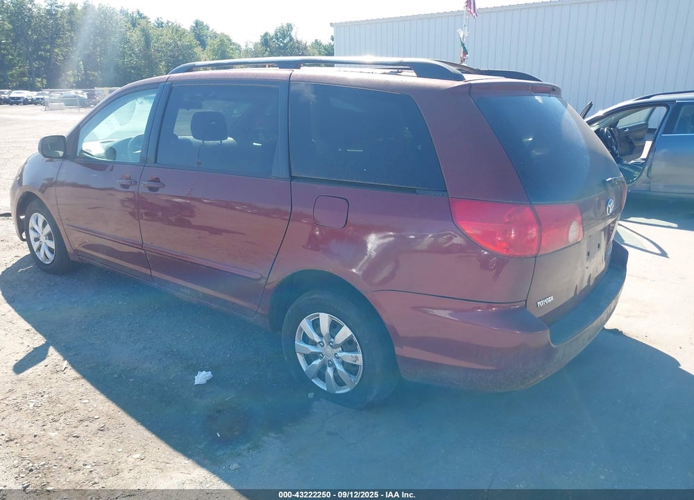 2008 TOYOTA SIENNA LE VIN: 5TDZK23C28S182960