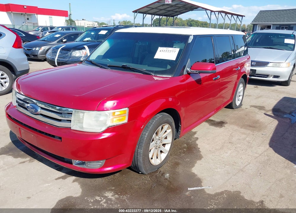 2010 FORD FLEX SEL VIN: 2FMGK5CCXABA67955