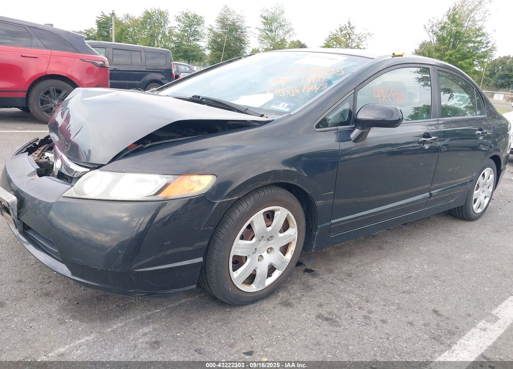 2007 HONDA CIVIC VIN: 1HGFA16547L077576