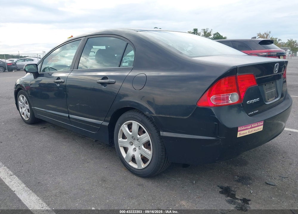 2007 HONDA CIVIC VIN: 1HGFA16547L077576