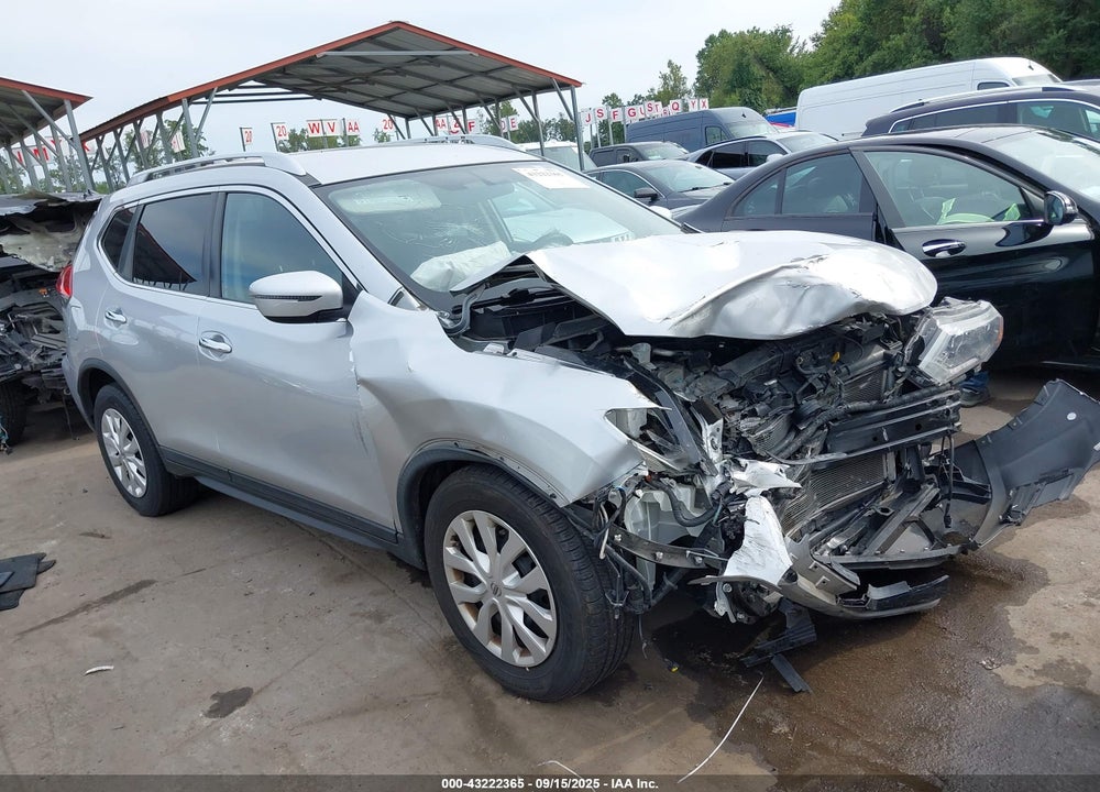 2017 NISSAN ROGUE S VIN: KNMAT2MV1HP521020