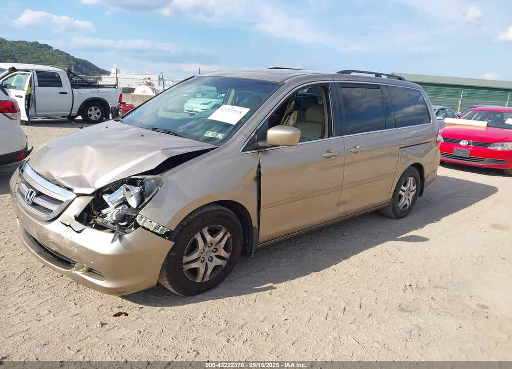 2007 HONDA ODYSSEY EX-L VIN: 5FNRL387X7B137895