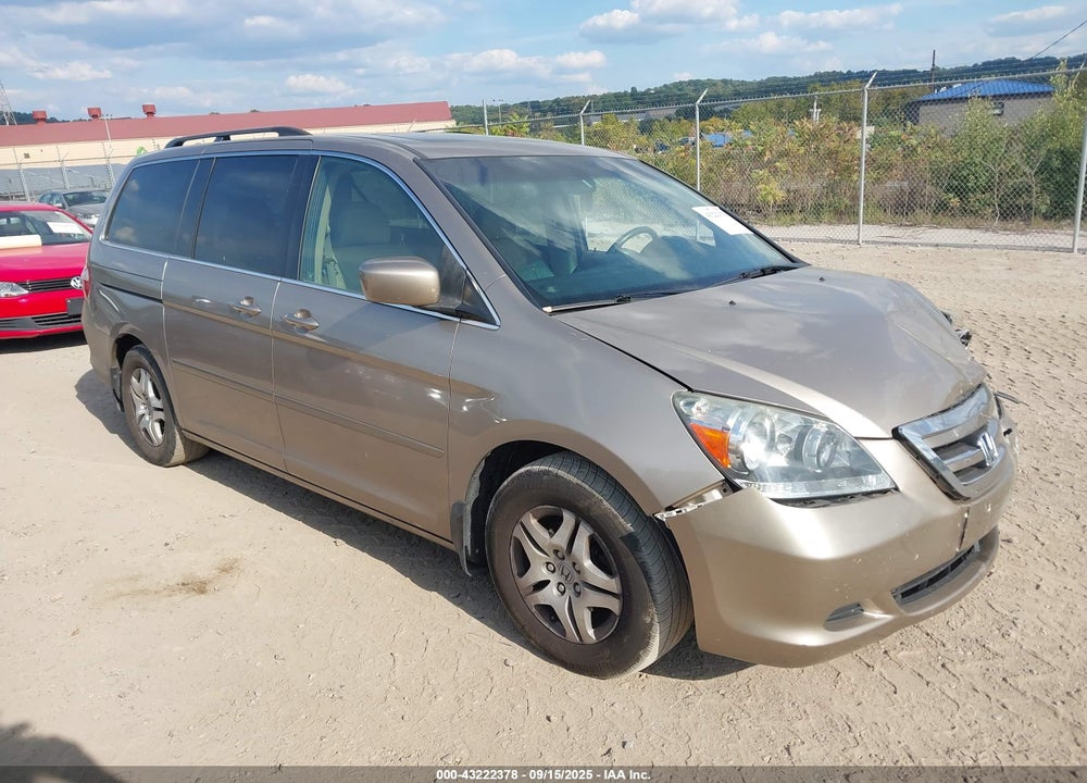 2007 HONDA ODYSSEY EX-L VIN: 5FNRL387X7B137895