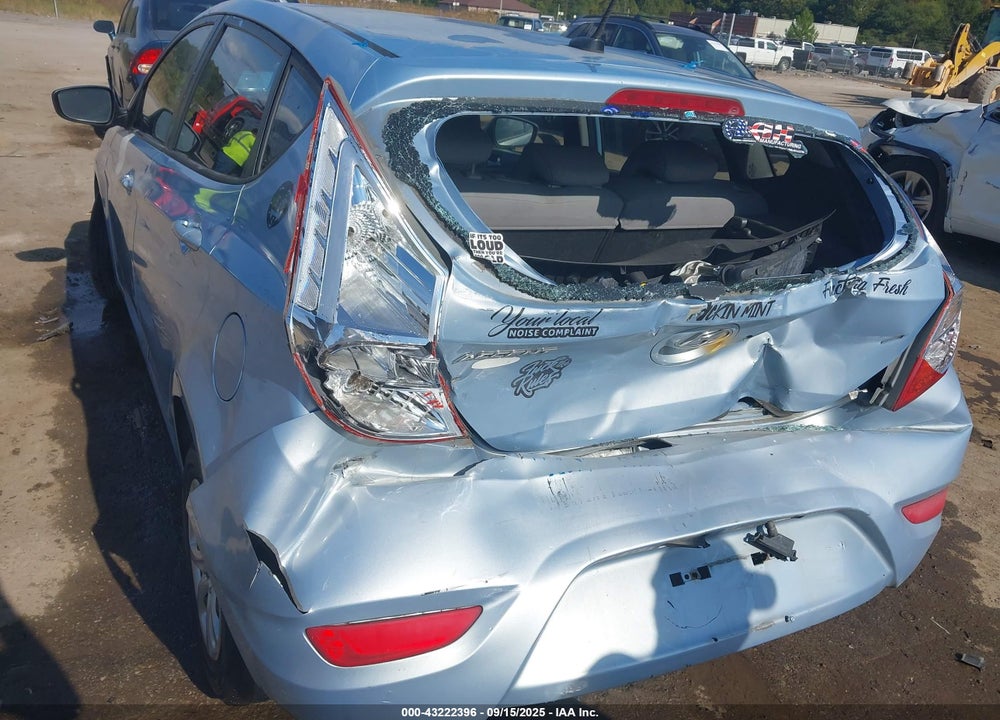 2013 HYUNDAI ACCENT GS VIN: KMHCT5AE8DU118061