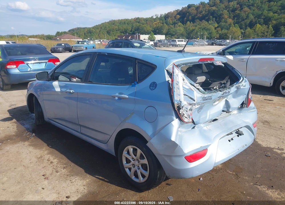 2013 HYUNDAI ACCENT GS VIN: KMHCT5AE8DU118061