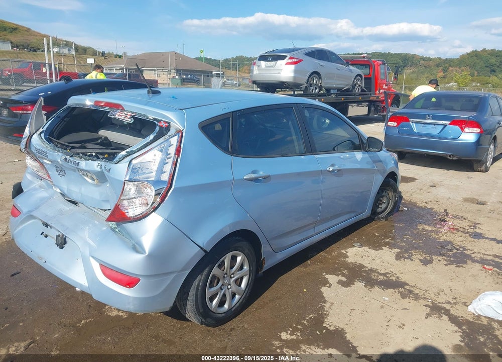 2013 HYUNDAI ACCENT GS VIN: KMHCT5AE8DU118061