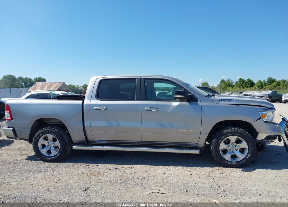 2019 RAM 1500 BIG HORN/LONE STAR 4X4 5'7 BOX VIN: 1C6SRFFT4KN623654