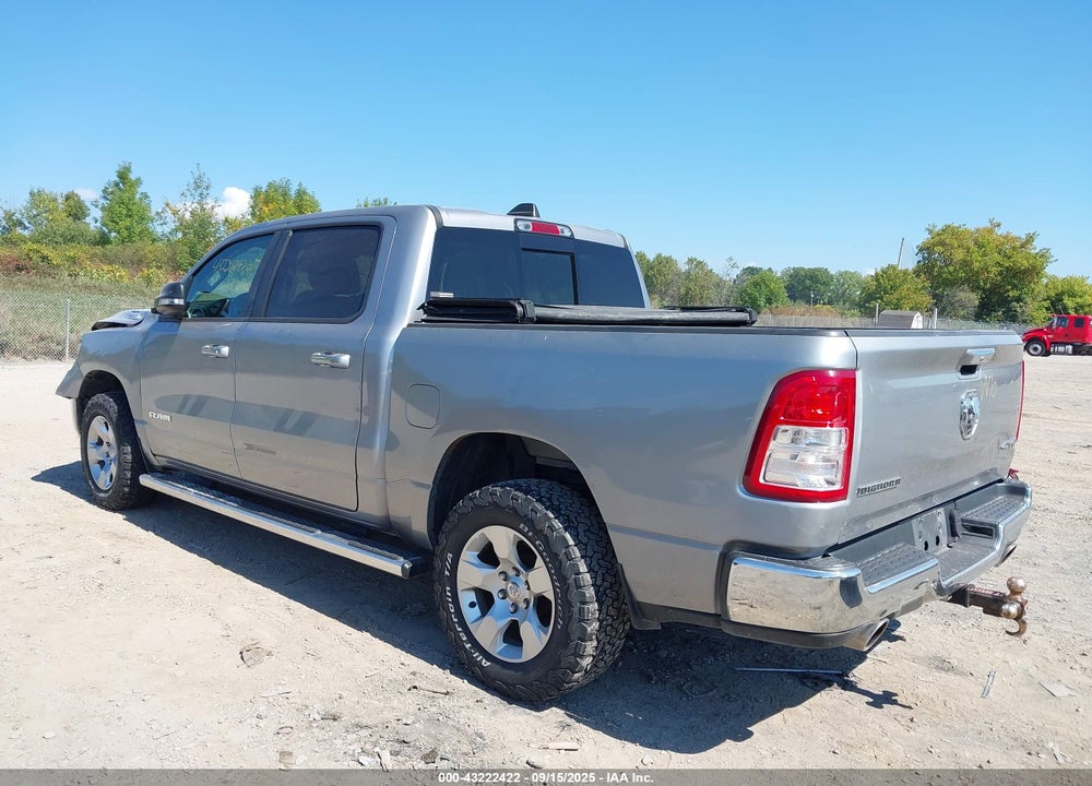 2019 RAM 1500 BIG HORN/LONE STAR 4X4 5'7 BOX VIN: 1C6SRFFT4KN623654