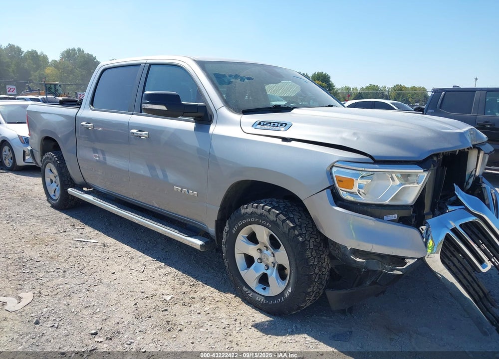 2019 RAM 1500 BIG HORN/LONE STAR 4X4 5'7 BOX VIN: 1C6SRFFT4KN623654