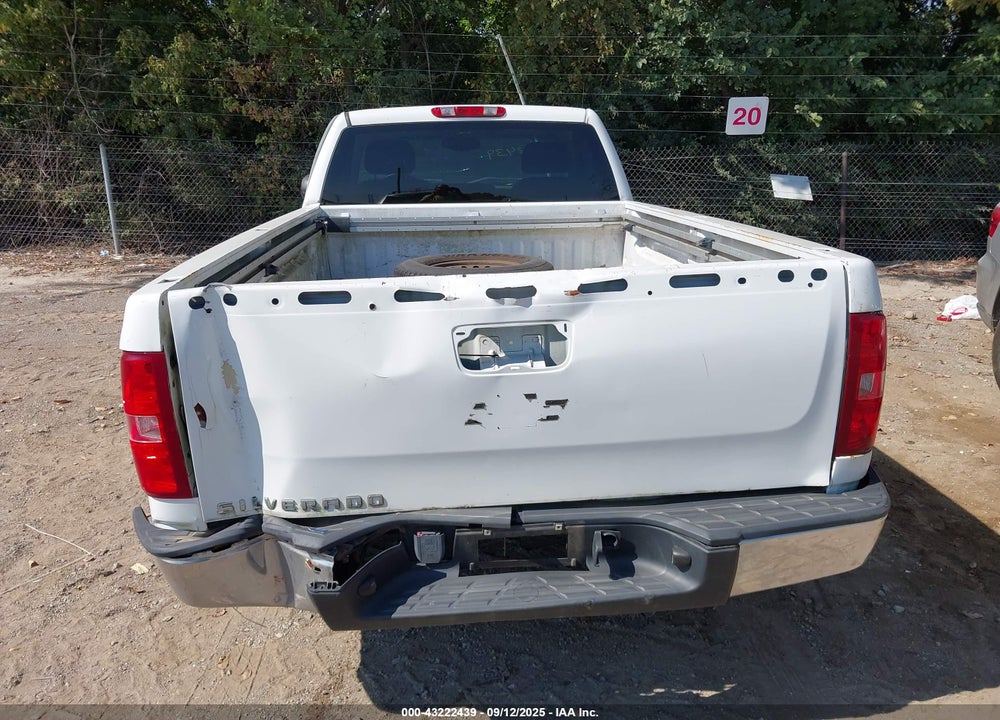 2008 CHEVROLET SILVERADO 1500 WORK TRUCK VIN: 1GCEK14C58Z320044