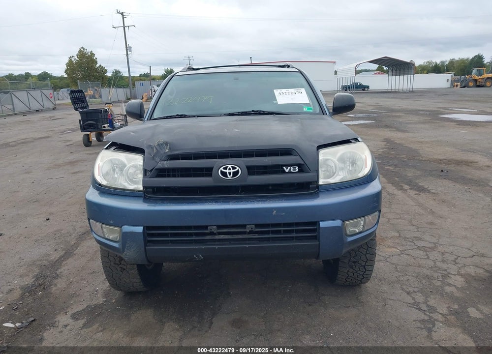 2004 TOYOTA 4RUNNER SR5 V8 VIN: JTEBT14R940044708