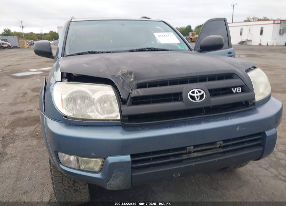 2004 TOYOTA 4RUNNER SR5 V8 VIN: JTEBT14R940044708