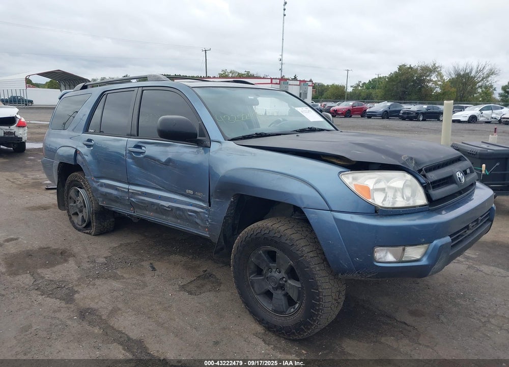 2004 TOYOTA 4RUNNER SR5 V8 VIN: JTEBT14R940044708