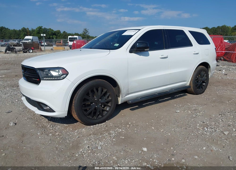 2015 DODGE DURANGO LIMITED VIN: 1C4RDHDG6FC857612