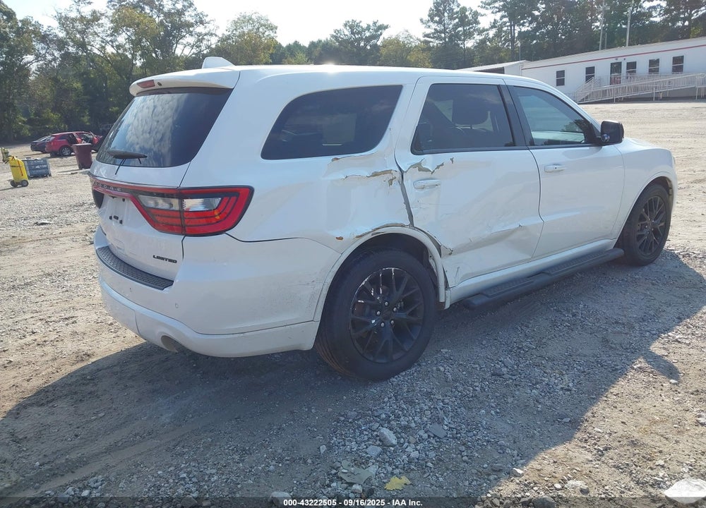 2015 DODGE DURANGO LIMITED VIN: 1C4RDHDG6FC857612