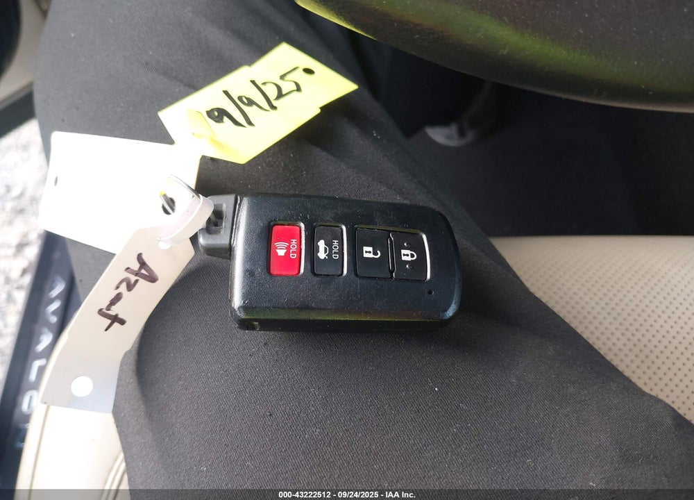 2013 TOYOTA AVALON LIMITED VIN: 4T1BK1EB2DU058186