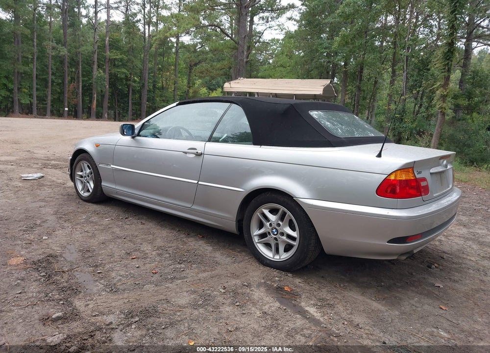 2004 BMW 325CI VIN: WBABW33404PL30612