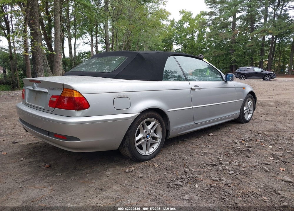 2004 BMW 325CI VIN: WBABW33404PL30612