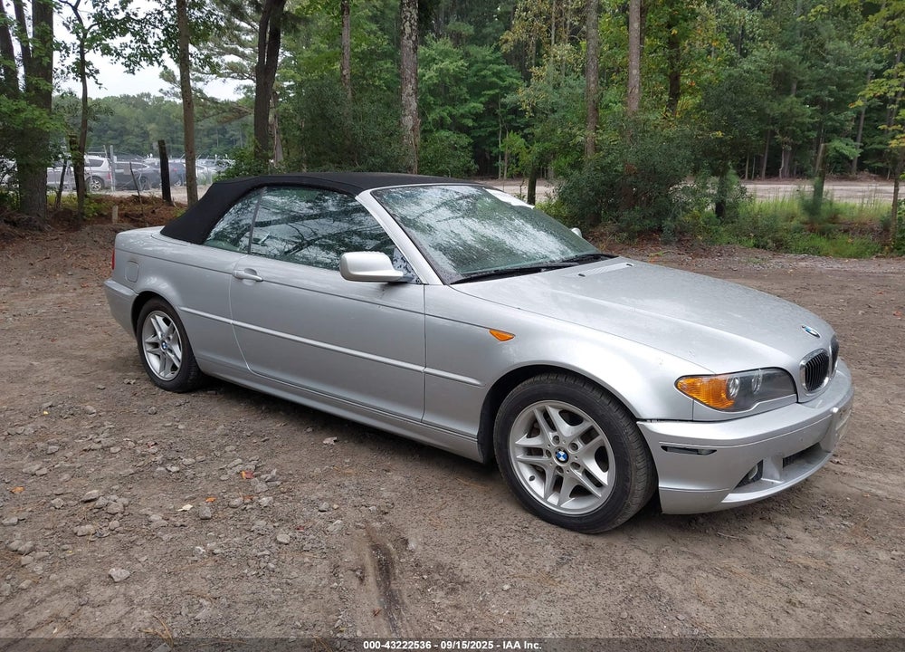 2004 BMW 325CI VIN: WBABW33404PL30612