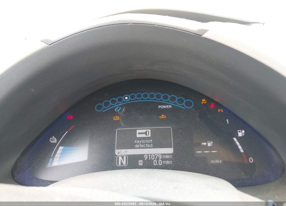 2012 NISSAN LEAF VIN: JN1AZ0CP1CT020461