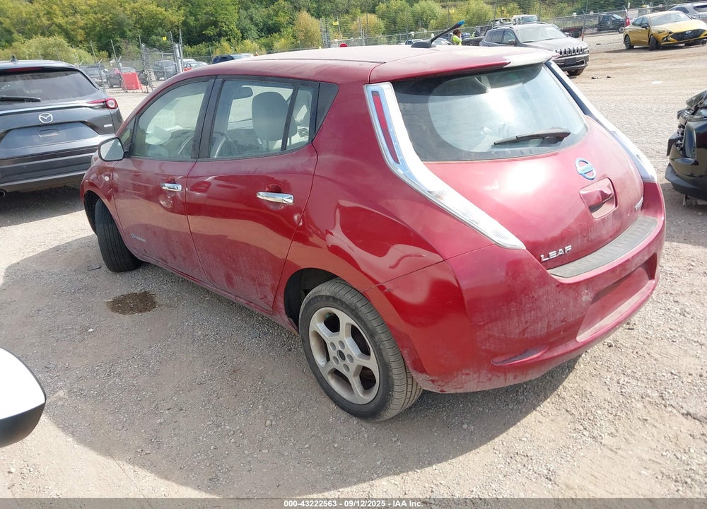 2012 NISSAN LEAF VIN: JN1AZ0CP1CT020461