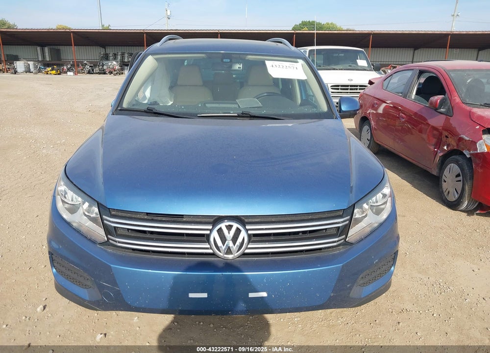 2017 VOLKSWAGEN TIGUAN WOLFSBURG EDITION VIN: WVGRV7AX3HK002818