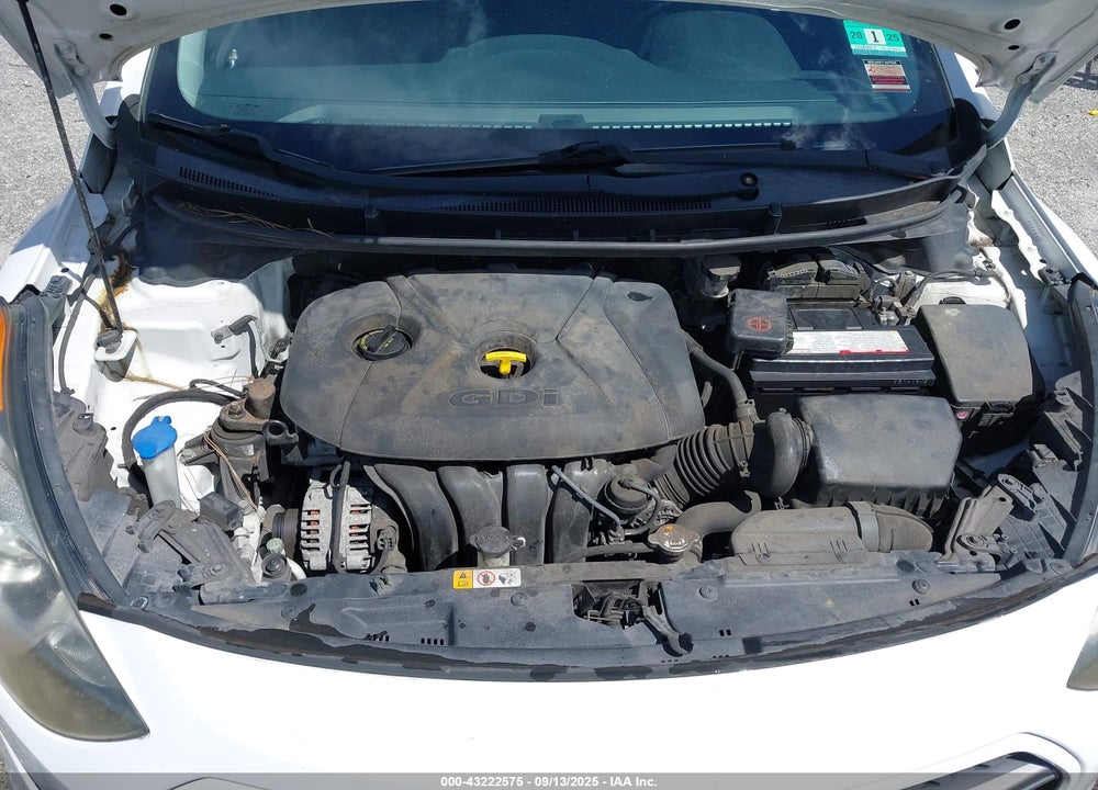 2016 HYUNDAI ELANTRA GT VIN: KMHD35LH2GU255691