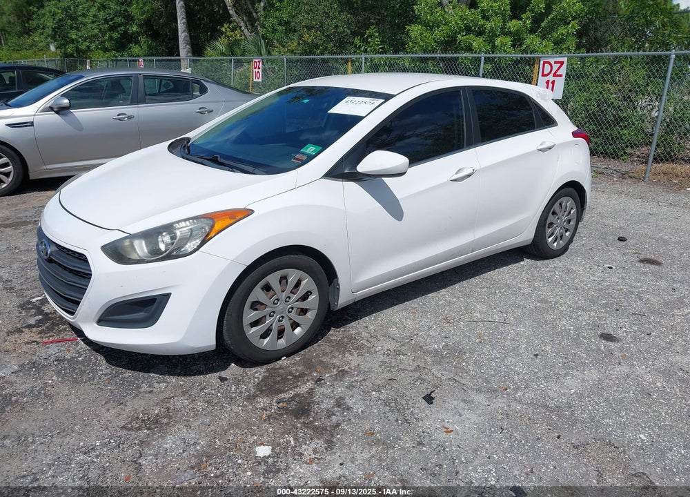 2016 HYUNDAI ELANTRA GT VIN: KMHD35LH2GU255691