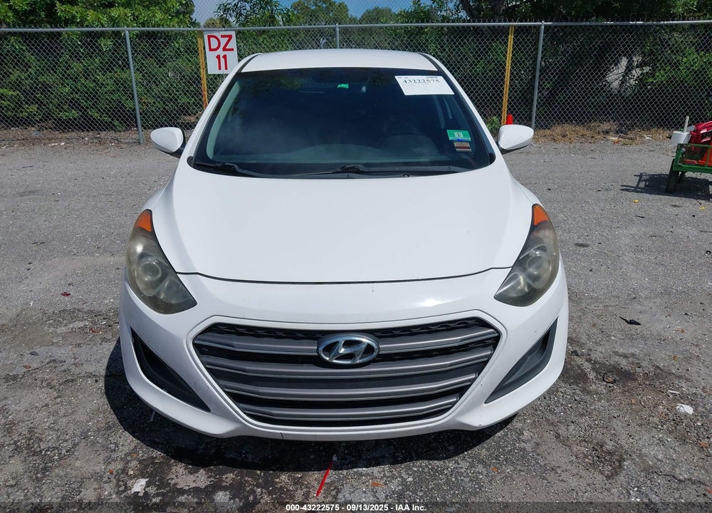 2016 HYUNDAI ELANTRA GT VIN: KMHD35LH2GU255691