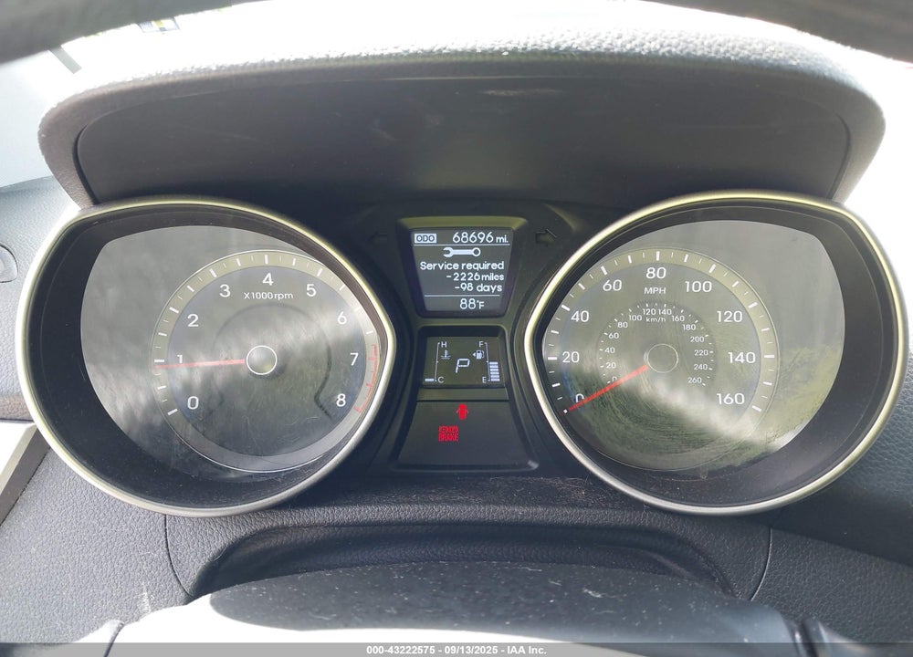 2016 HYUNDAI ELANTRA GT VIN: KMHD35LH2GU255691