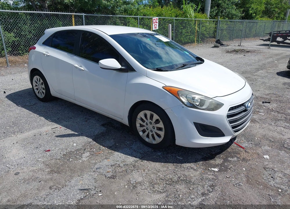 2016 HYUNDAI ELANTRA GT VIN: KMHD35LH2GU255691