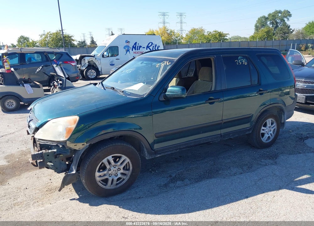 2002 HONDA CR-V EX VIN: JHLRD78852C053344