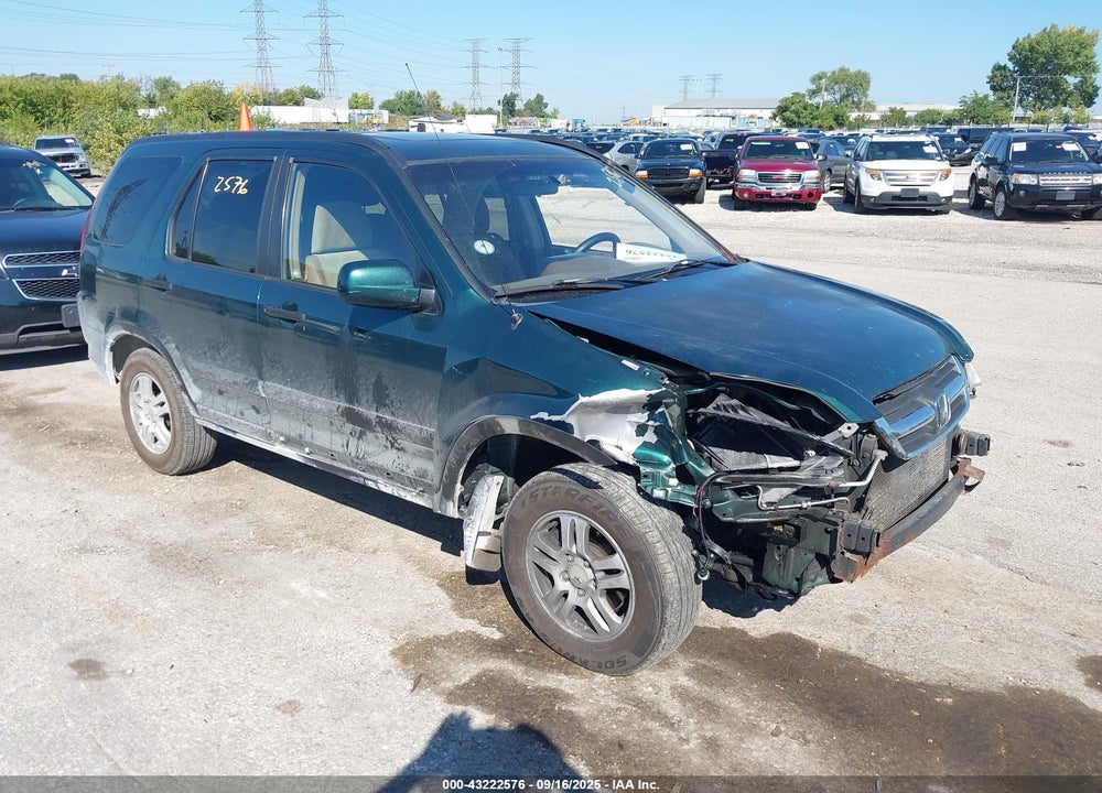 2002 HONDA CR-V EX VIN: JHLRD78852C053344