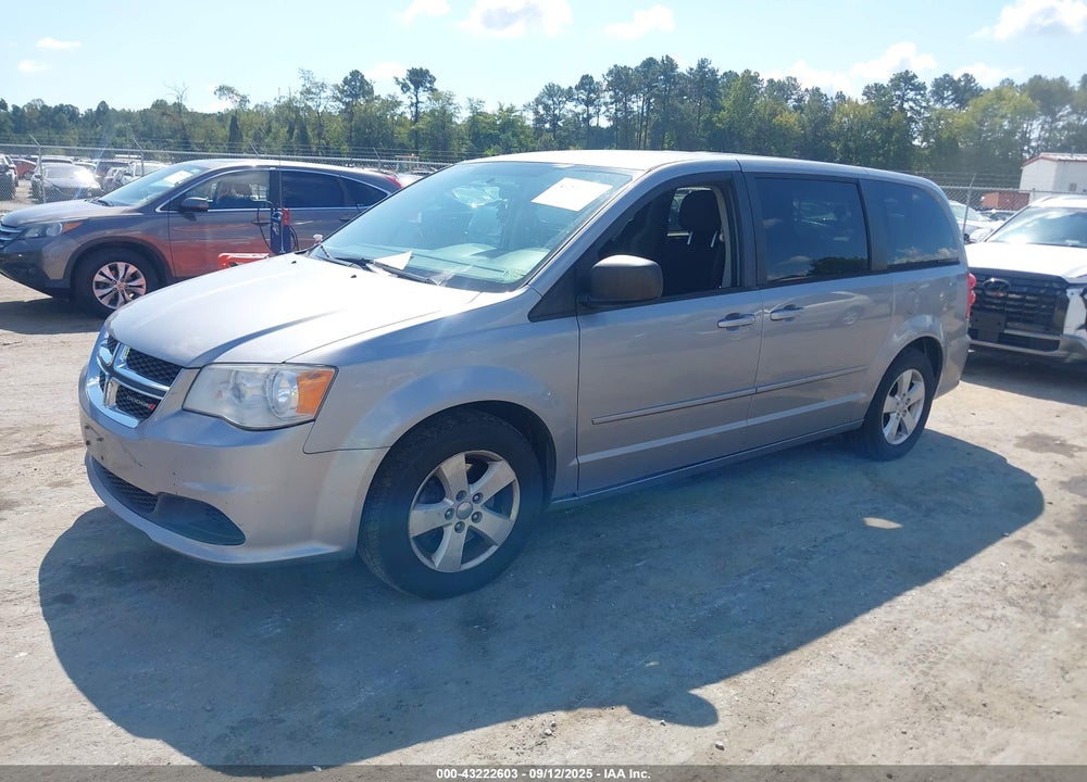 2013 DODGE GRAND CARAVAN SE VIN: 2C4RDGBG2DR791951