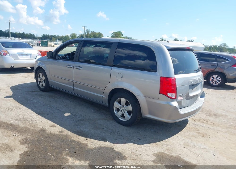 2013 DODGE GRAND CARAVAN SE VIN: 2C4RDGBG2DR791951