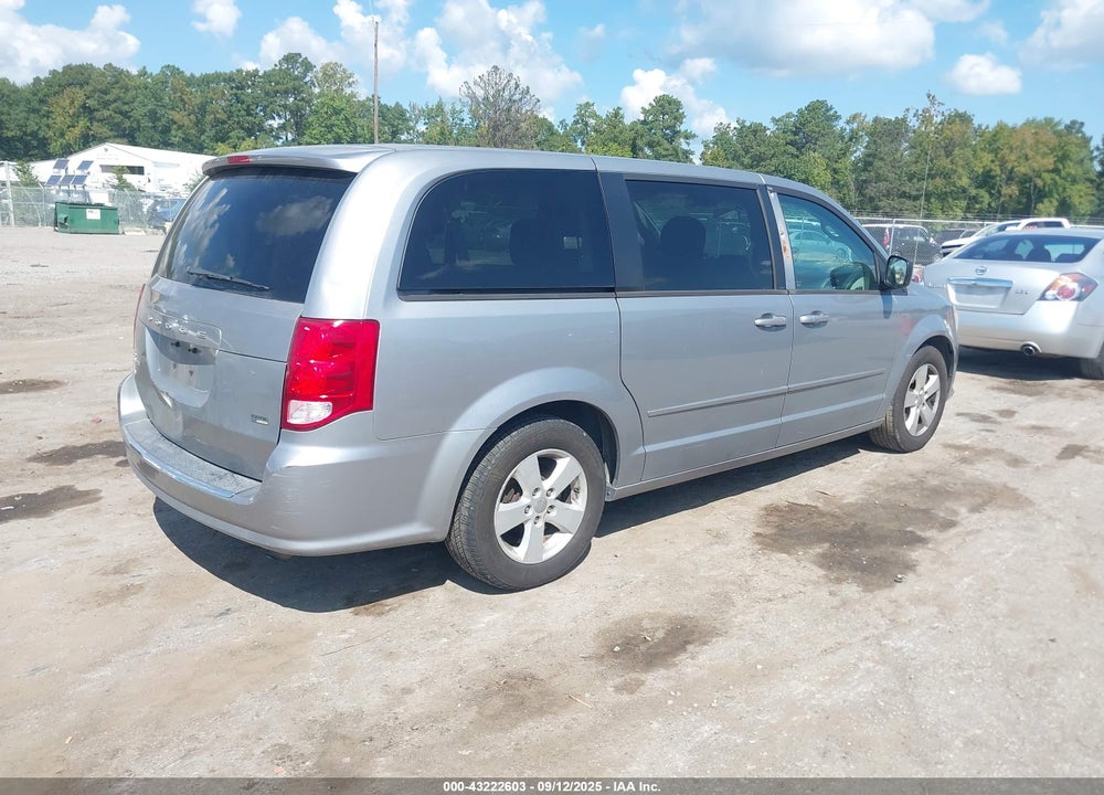2013 DODGE GRAND CARAVAN SE VIN: 2C4RDGBG2DR791951