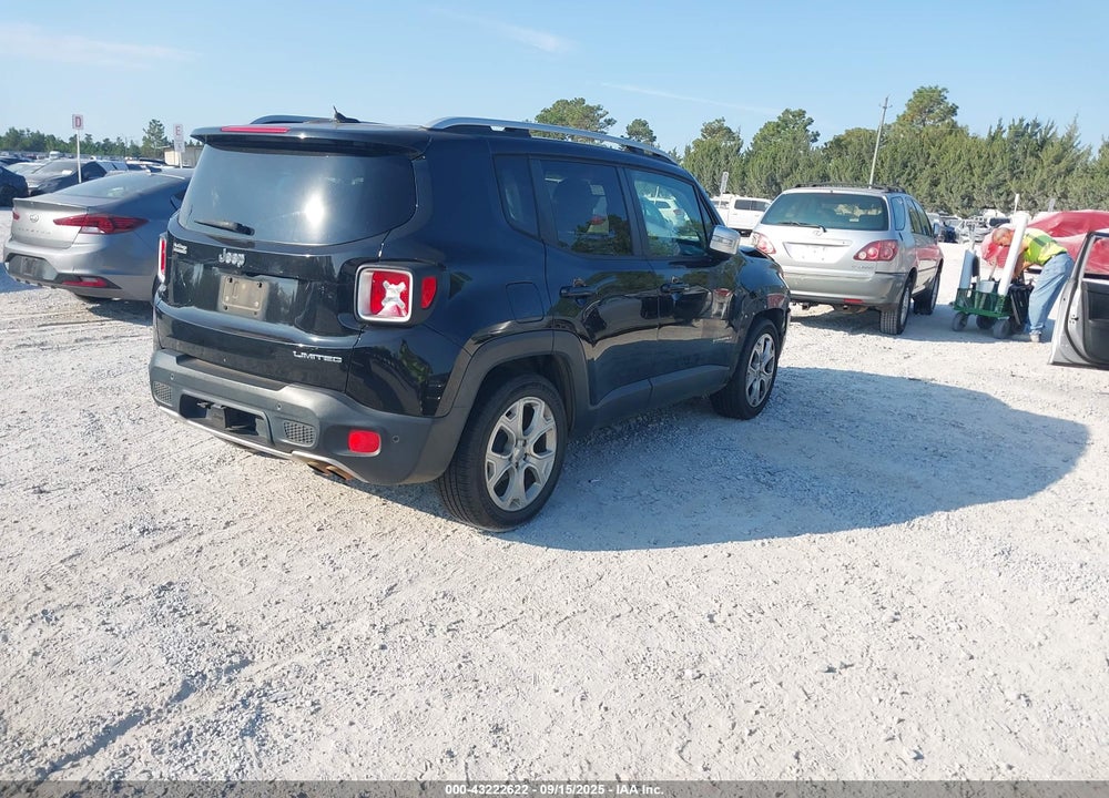 2016 JEEP RENEGADE LIMITED VIN: ZACCJADT6GPD96900