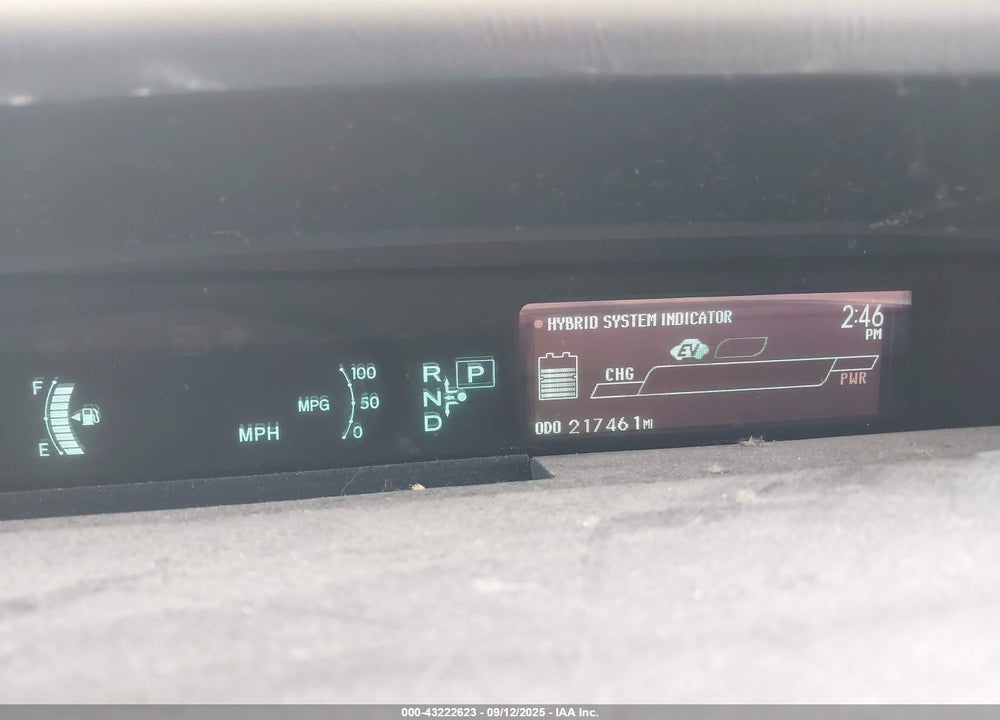 2012 TOYOTA PRIUS TWO VIN: JTDKN3DU2C1495907