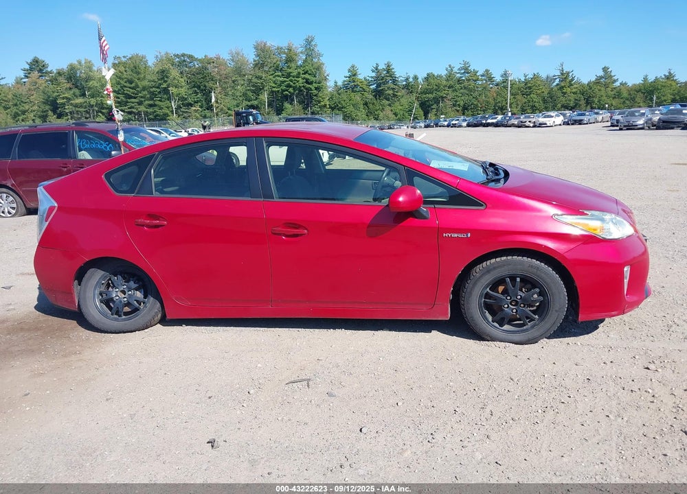 2012 TOYOTA PRIUS TWO VIN: JTDKN3DU2C1495907