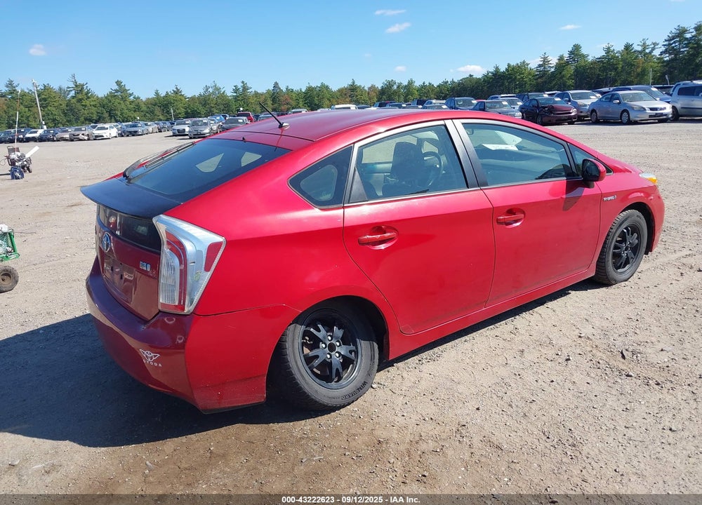 2012 TOYOTA PRIUS TWO VIN: JTDKN3DU2C1495907