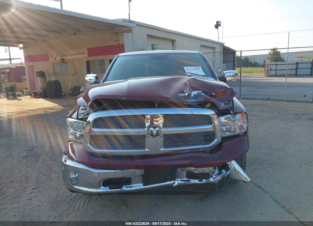 2018 RAM 1500 LONE STAR SILVER 4X4 5'7 BOX VIN: 1C6RR7LT8JS209494