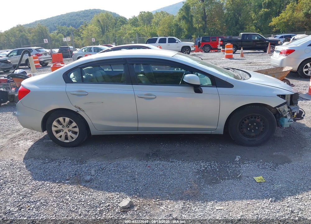 2012 HONDA CIVIC VIN: 2HGFB2F50CH577020
