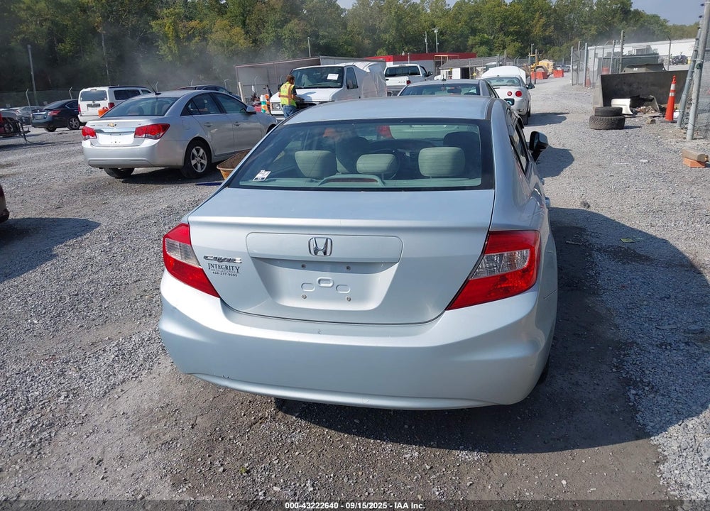 2012 HONDA CIVIC VIN: 2HGFB2F50CH577020
