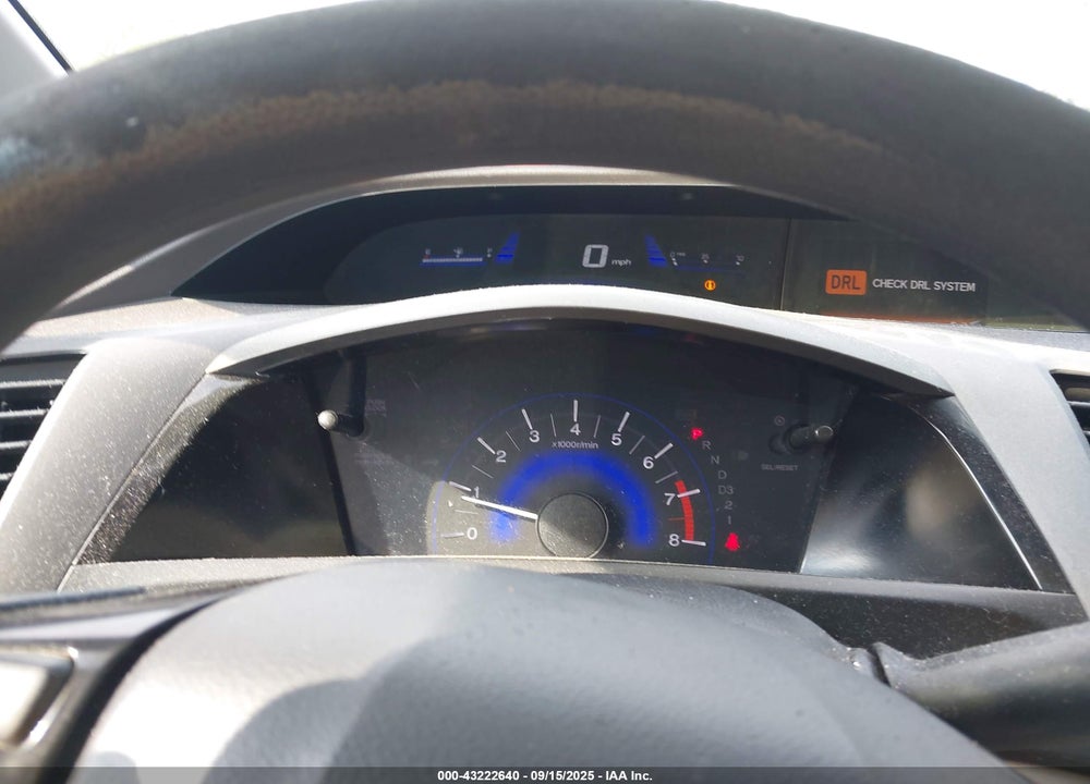 2012 HONDA CIVIC VIN: 2HGFB2F50CH577020