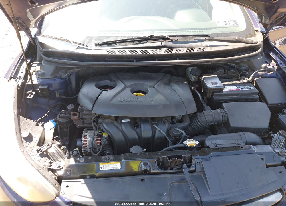 2011 HYUNDAI ELANTRA LIMITED VIN: 5NPDH4AE1BH017469