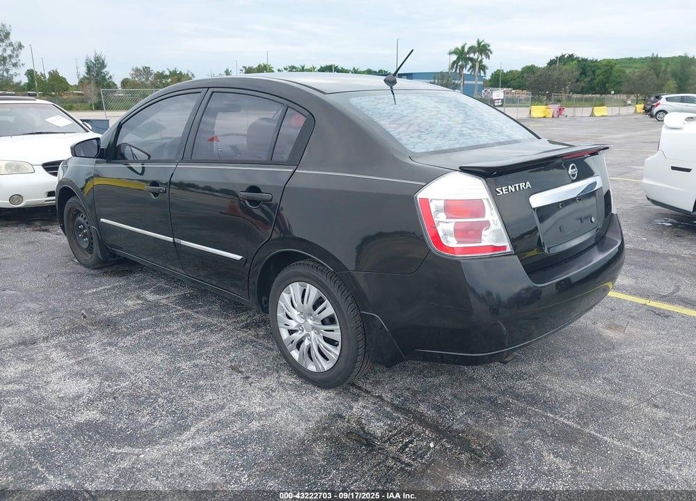 2012 NISSAN SENTRA 2.0 S VIN: 3N1AB6AP7CL607584