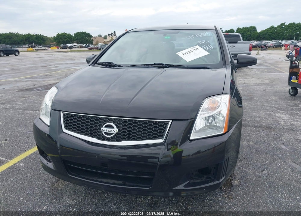 2012 NISSAN SENTRA 2.0 S VIN: 3N1AB6AP7CL607584
