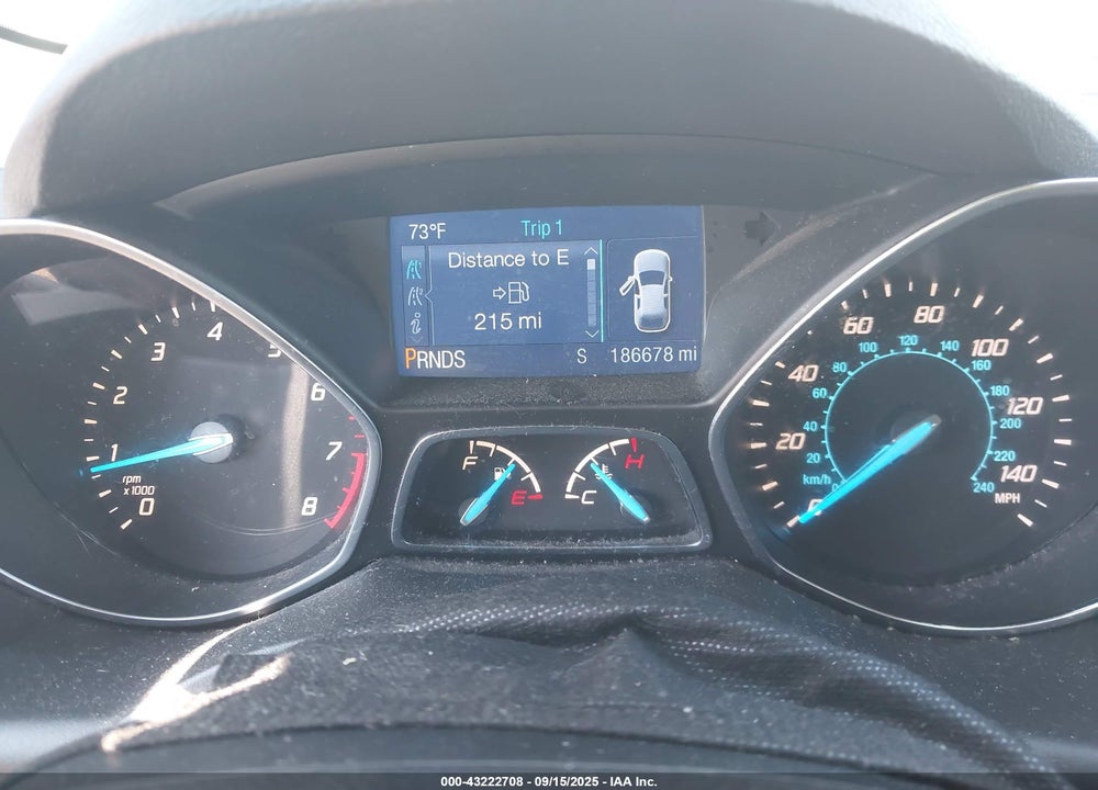 2013 FORD ESCAPE VIN: 1FMCU0GX1DUD91352
