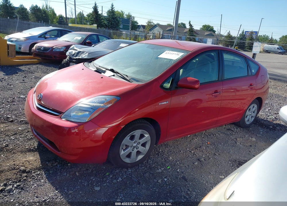 2008 TOYOTA PRIUS VIN: JTDKB20U687727907