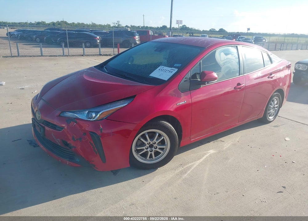 2019 TOYOTA PRIUS L ECO VIN: JTDKARFUXK3082972
